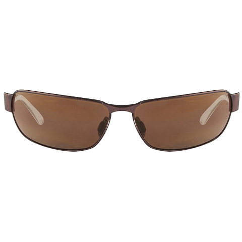 BRANDED Dark Brown Full Rim Rectangle left side