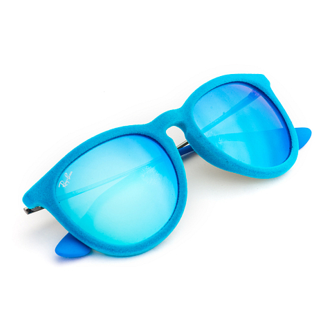 BRANDED Sky Blue Full Rim Square right side