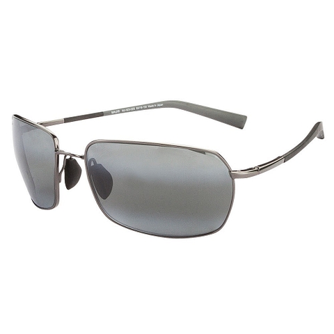 BRANDED Mid Gunmetal Full Rim Rectangle right side