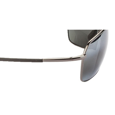 BRANDED Mid Gunmetal Full Rim Rectangle right side