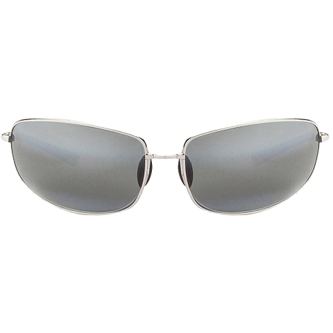 BRANDED Silver Full Rim Rectangle left side