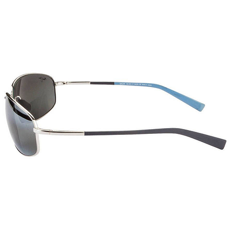 BRANDED Silver Full Rim Rectangle left side