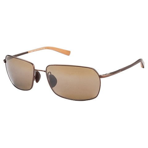 BRANDED Golden Brown Full Rim Rectangle right side