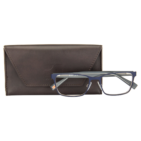 BRANDED Sky Blue Full Rim Rectangle left side BRANDED Sky Blue Full Rim Rectangle left side