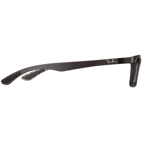 BRANDED Black Full Rim Rectangle left side BRANDED Black Full Rim Rectangle left side