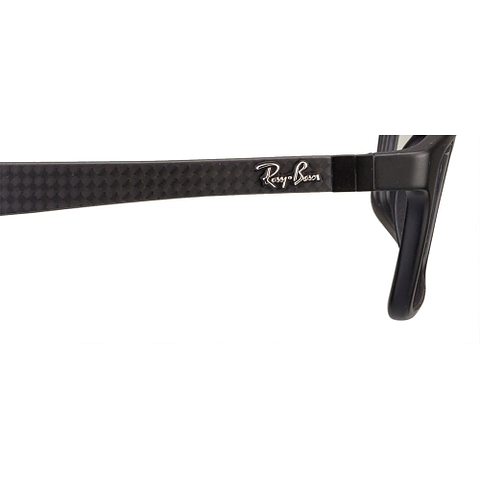 BRANDED Black Full Rim Rectangle left side BRANDED Black Full Rim Rectangle left side