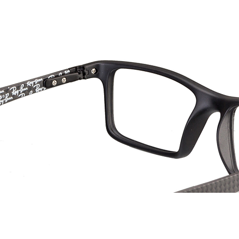 BRANDED Black Full Rim Rectangle left side BRANDED Black Full Rim Rectangle left side