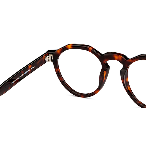 John Jacobs Online Tortoise Full Rim Round right side