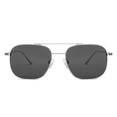 John Jacobs Silver Full Rim Square right side