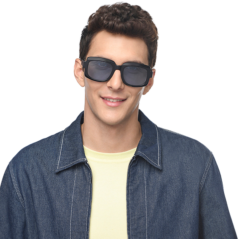 جون جاكوبز على الإنترنت أسود حافة كاملة مربع left side