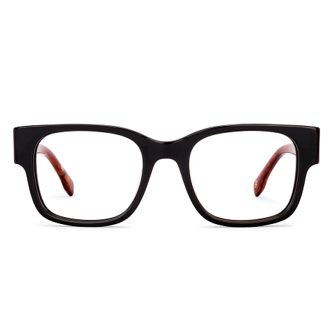 John Jacobs Black Full Rim Square right side