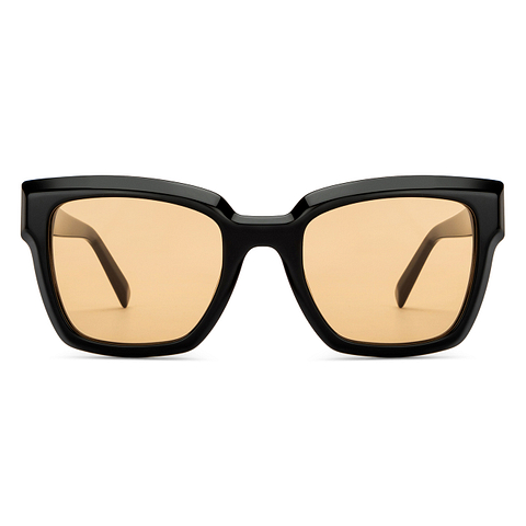 John Jacobs Online Black Full Rim Square right side
