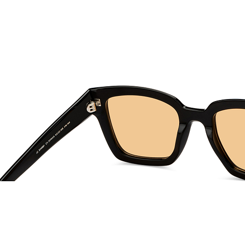 John Jacobs Online Black Full Rim Square right side