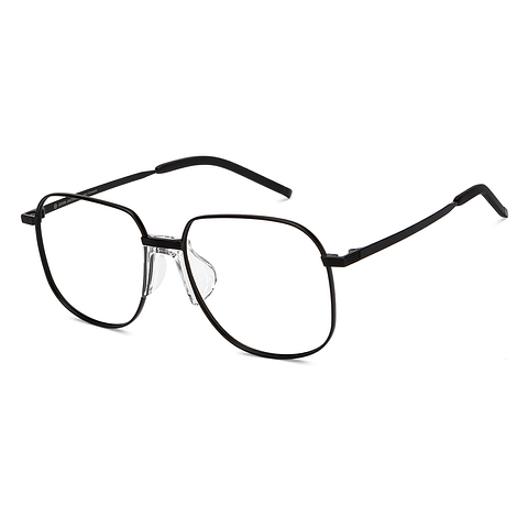 John Jacobs Online Black Full Rim Square left side