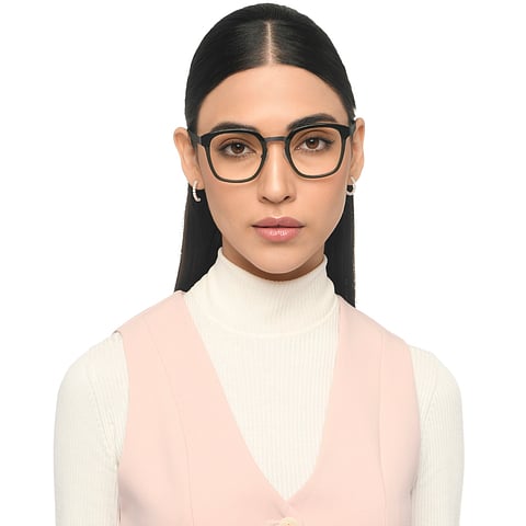 John Jacobs Online Black Full Rim Rectangle left side