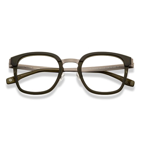 John Jacobs Online Black Full Rim Rectangle left side