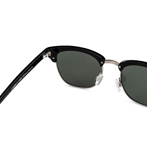 John Jacobs Black Full Rim Clubmaster left side John Jacobs Black Full Rim Clubmaster left side