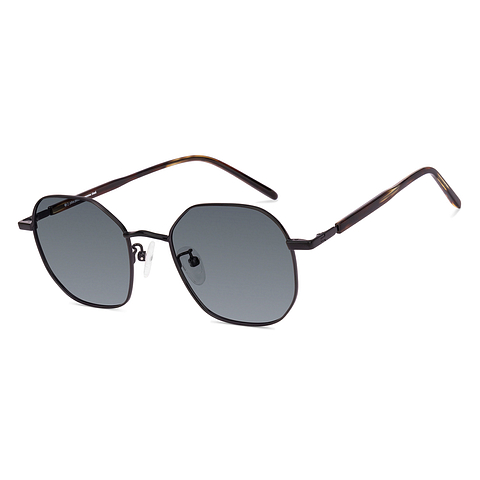 John Jacobs Online Black Full Rim Geometric right side