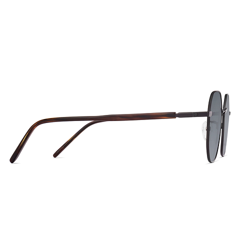 John Jacobs Online Black Full Rim Geometric left side