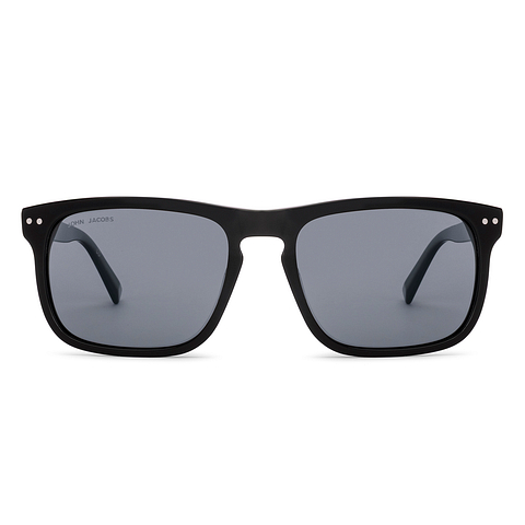 John Jacobs Black Full Rim Square left side