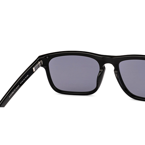 John Jacobs Black Full Rim Square left side