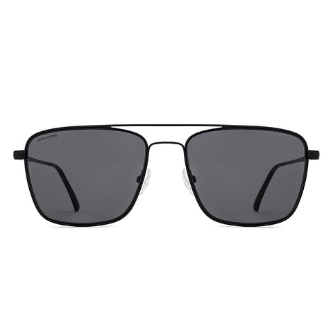 John Jacobs Black Full Rim Square right side