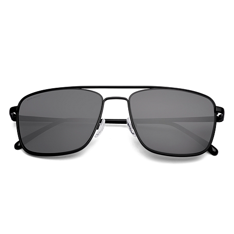 John Jacobs Black Full Rim Square left side