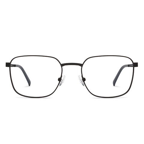 John Jacobs Online Black Full Rim Square left side