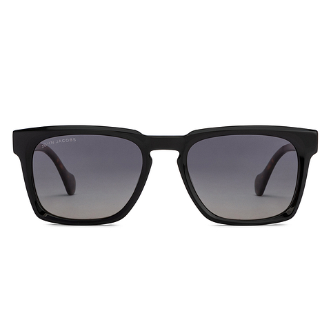John Jacobs Black Full Rim Square right side