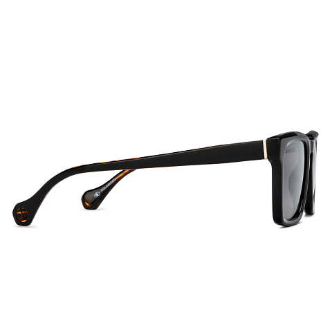 John Jacobs Black Full Rim Square left side