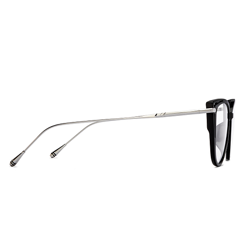 John Jacobs Online Black Full Rim Cat Eye left side