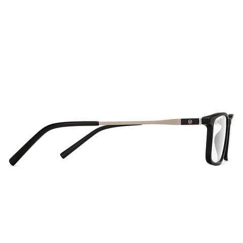 John Jacobs Online Black Full Rim Rectangle left side