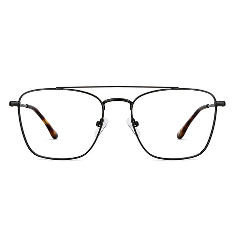 John Jacobs Online Black Full Rim Square right side