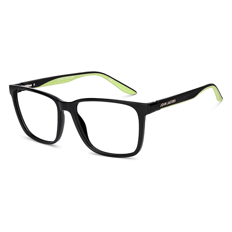 John Jacobs Black Full Rim Square right side John Jacobs Black Full Rim Square right side