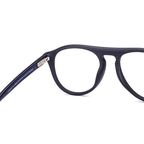 John Jacobs Sky Blue Full Rim Aviator right side