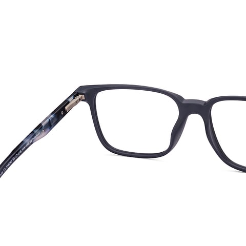 John Jacobs Sky Blue Full Rim Square right side