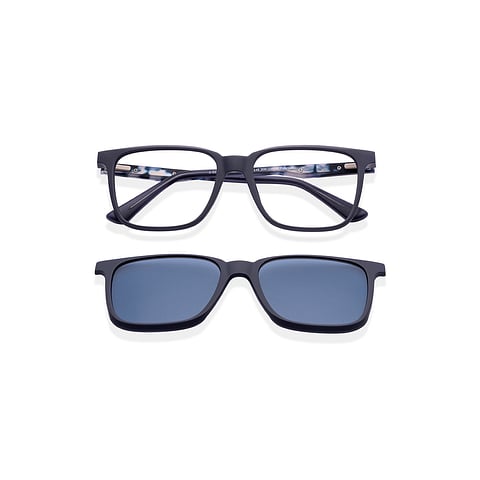 John Jacobs Sky Blue Full Rim Square right side