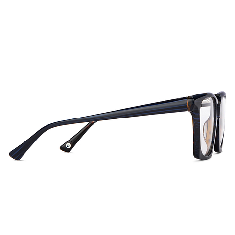 John Jacobs Online Sky Blue Full Rim Square left side