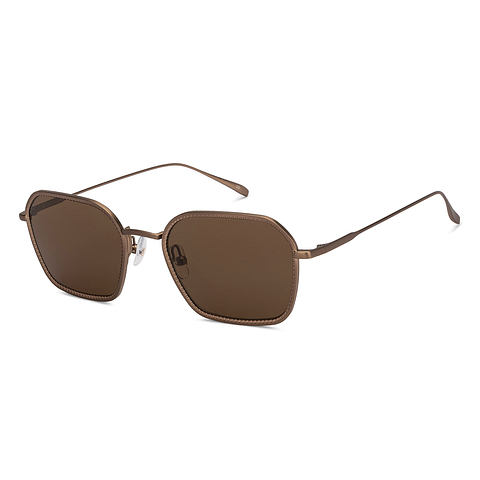 John Jacobs Gold Full Rim Hexagonal left side