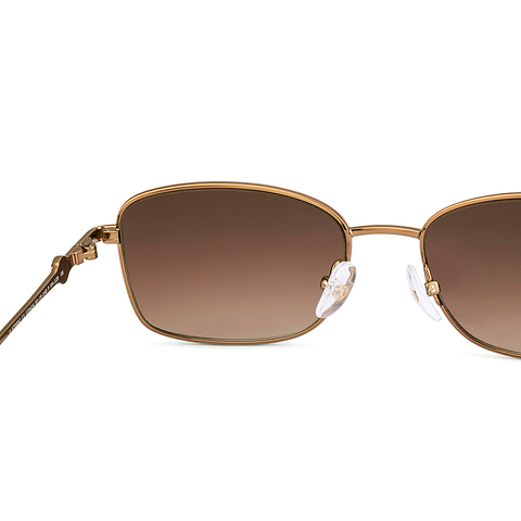 John Jacobs Dark Brown Full Rim Cat Eye right side