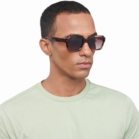 John Jacobs Online Tortoise Full Rim Square left side