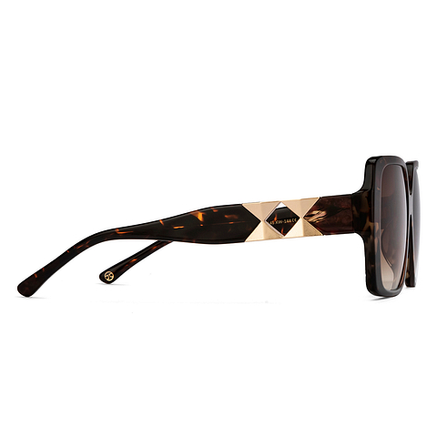 John Jacobs Online Tortoise Full Rim Square left side