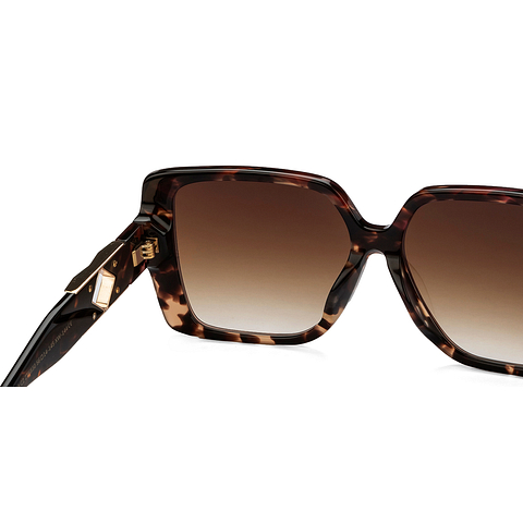 John Jacobs Online Tortoise Full Rim Square right side