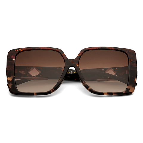 John Jacobs Online Tortoise Full Rim Square left side