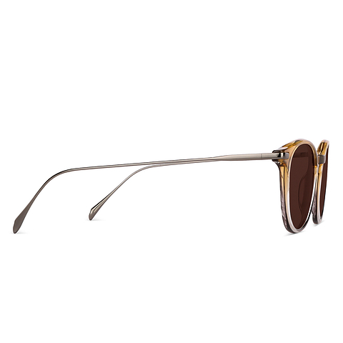 John Jacobs Online Light Brown Full Rim Round left side