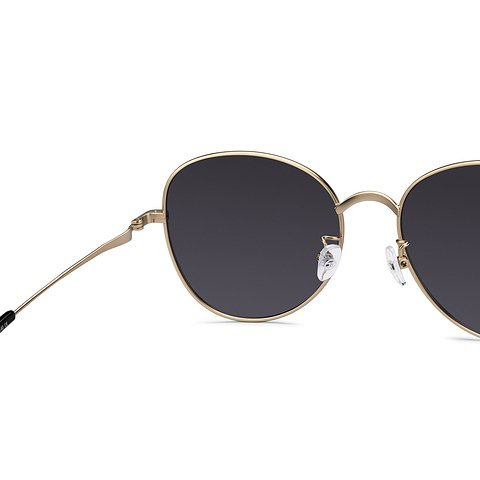 John Jacobs Online Gold Full Rim Cat Eye right side