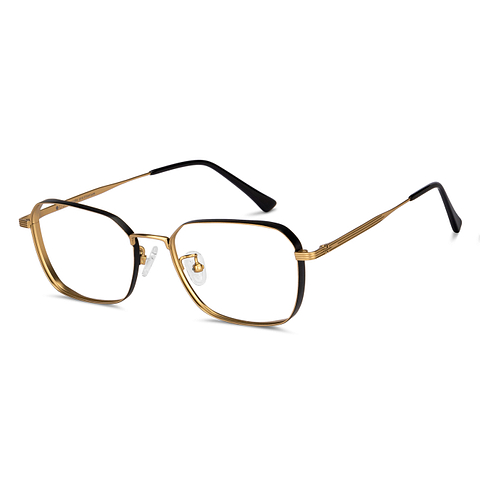 John Jacobs Online Black Full Rim Square right side