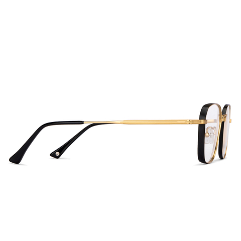 John Jacobs Online Black Full Rim Square left side