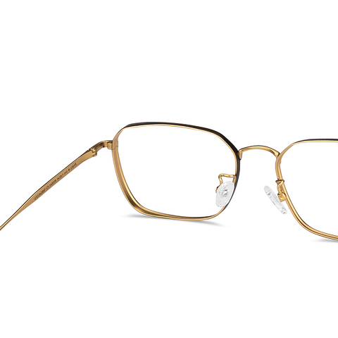 John Jacobs Online Black Full Rim Square right side
