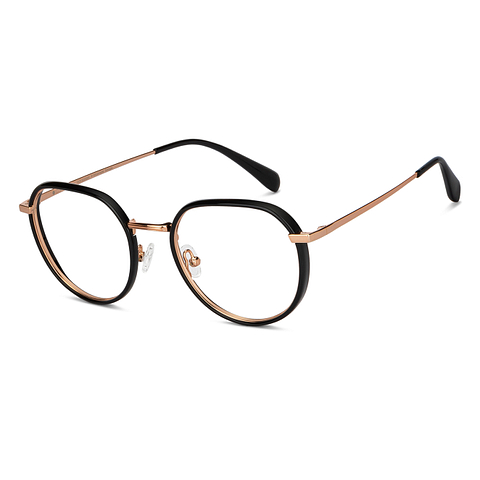 John Jacobs Online Black Full Rim Square right side